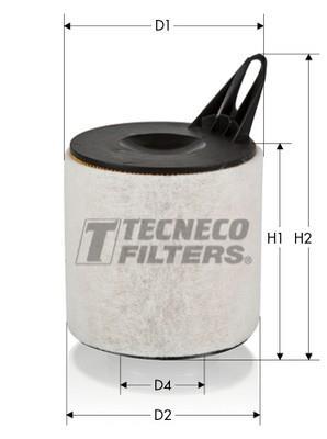 Воздушный фильтр AR1370 Tecneco –  фото 1