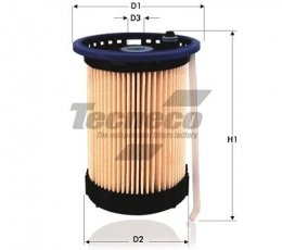 Купить GS2087E Tecneco Топливный фильтр  Leon (1.6, 2.0)