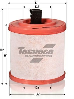 Купить AR3015/14S Tecneco Воздушный фильтр 