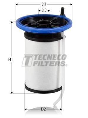 Купить GS2093E Tecneco Топливный фильтр  Jumper (2.0 BlueHDi 110, 2.0 BlueHDi 130, 2.0 BlueHDi 160)