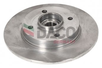 Купити 602801 DACO Гальмівні диски Peugeot 308 (1.4, 1.6, 2.0)