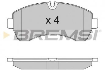Купить BP3290 BREMSI Тормозные колодки  Sprinter (1.8, 2.1, 3.0, 3.5) 