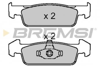 Тормозная колодка BP3647 BREMSI –  фото 2
