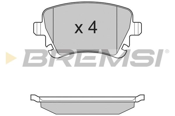 Тормозная колодка BP3130 BREMSI –  фото 1