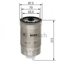 Купити F 026 402 013 BOSCH Паливний фільтр (накручуваний) Боксер (2.0 HDi, 2.2 HDi, 2.8 HDi)