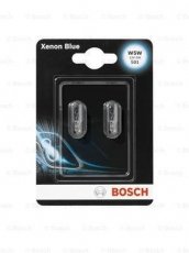 Купити 1 987 301 033 BOSCH - Лампа розжарювання W5W 12V 5W Xenon Blue (виробництво)