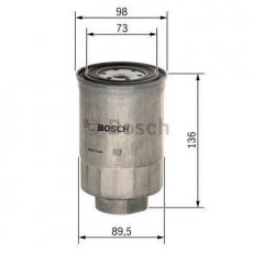 Купить 0 986 450 508 BOSCH Топливный фильтр (накручиваемый) Витара (2.0 TD, 2.0 TD Intercooler)