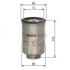 Купить F 026 402 813 BOSCH Топливный фильтр (накручиваемый) Hyundai H1 2.5 CRDi