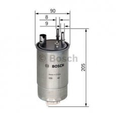 Купить F 026 402 054 BOSCH Топливный фильтр (прямоточный)
