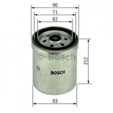 Купить F 026 402 035 BOSCH Топливный фильтр (накручиваемый)