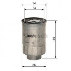 Купити F 026 402 110 BOSCH Паливний фільтр (накручуваний) Corolla (1.4 D-4D, 2.0 D-4D)