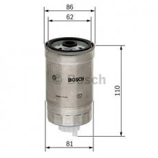 Купить F 026 402 011 BOSCH Топливный фильтр (накручиваемый) Patrol (3.2 D, 3.2 TD)
