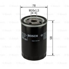 Купить F 026 400 307 BOSCH - Воздушный фильтр