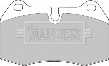 Гальмівна колодка BBP1596 Borg&beck –  фото 1