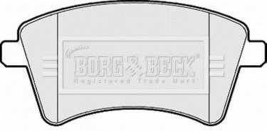 Купити BBP2152 Borg&beck Гальмівні колодки  