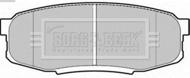 Купити BBP2244 Borg&beck Гальмівні колодки  Ленд Крузер 