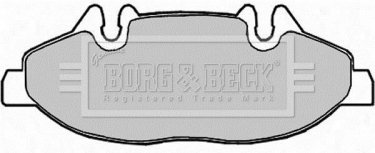 Купити BBP1949 Borg&beck Гальмівні колодки  Віто 