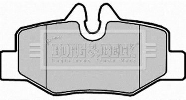 Гальмівна колодка BBP1958 Borg&beck –  фото 1