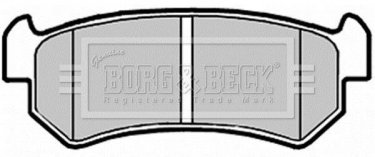 Купить BBP2146 Borg&beck Тормозные колодки  Daewoo 