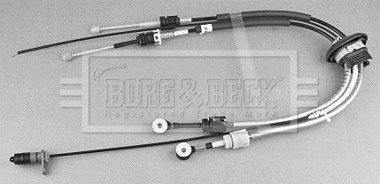 Купити BKG1010 Borg&beck Трос зчеплення Peugeot