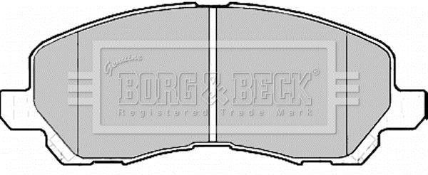 Гальмівна колодка BBP2173 Borg&beck –  фото 1