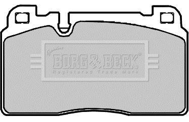 Тормозная колодка BBP2382 Borg&beck –  фото 1