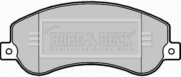 Гальмівна колодка BBP2281 Borg&beck –  фото 1