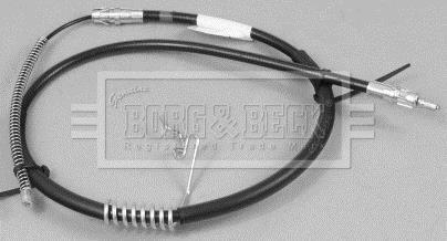 Купить BKB2748 Borg&beck Трос ручника Transit (6, 7) (2.0 DI, 2.0 TDCi, 2.2 TDCi)