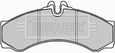 Гальмівна колодка BBP2247 Borg&beck –  фото 1