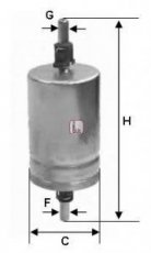 Купить S 1510 B Sofima Топливный фильтр  Альфа Ромео  (1.6, 1.8, 2.0)