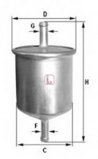 Купить S 1529 B Sofima Топливный фильтр  Альмера (Н15, Н16) (1.4, 1.6, 2.0)