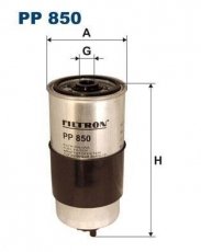 Купить PP850 Filtron Топливный фильтр (накручиваемый) Volvo S80 1 2.5 TDI
