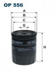 Масляный фильтр OP556 Filtron – (накручиваемый) фото 1