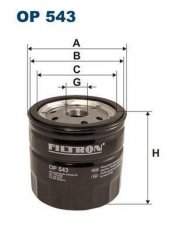 Купити OP543 Filtron Масляний фільтр  Fiesta 4 (1.8 DI, TD 1.8)