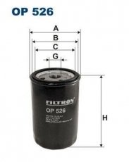 Купить OP526 Filtron Масляный фильтр (накручиваемый) Escort 6 RS 2000