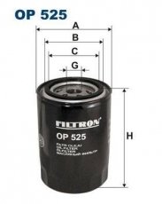 Масляний фільтр OP525 Filtron – (накручуваний) фото 1