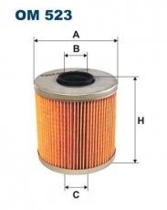 Купити OM523 Filtron Масляний фільтр (фильтр-патрон) БМВ Е36 (1.6, 1.8)
