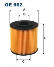 Купити OE662 Filtron Масляний фільтр (фильтр-патрон) ХС90 (2.5, 2.9, 4.4)