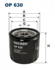 Купити OP630 Filtron Масляний фільтр (накручуваний) Astra (F, G) (1.7 TD, 2.0 16V OPC)