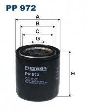 Топливный фильтр PP972 Filtron – (накручиваемый) фото 1
