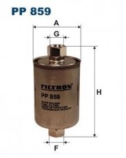 Купить PP859 Filtron Топливный фильтр (накручиваемый) Daewoo