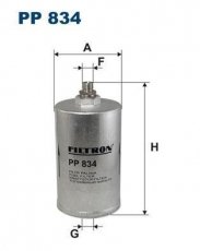 Топливный фильтр PP834 Filtron –  фото 1