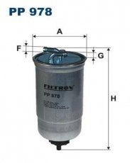 Купить PP978 Filtron Топливный фильтр  Аккорд 2.2 i-CTDi