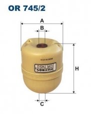 Купить OR745/2 Filtron Масляный фильтр (прямоточный) DAF