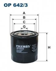 Купить OP642/3 Filtron Масляный фильтр  Navara (2.5 dCi, 3.0 dCi, 3.0 dCi 4WD)