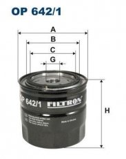 Купить OP642/1 Filtron Масляный фильтр (накручиваемый) Master 1 (2.1 D, 28-35 2.1 D)