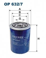 Купить OP632/7 Filtron Масляный фильтр (накручиваемый) Соренто 2.5 CRDi