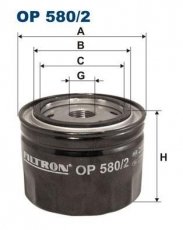 Купити OP580/2 Filtron Масляний фільтр (накручуваний) Хонда