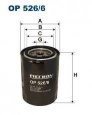 Купить OP526/6 Filtron Масляный фильтр (накручиваемый) Суперб 1.8 T