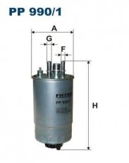 Топливный фильтр PP990/1 Filtron –  фото 1